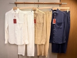 Set linen LORO PIANA áo+ quần