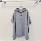 Cape len dạ Max Mara 2 mặt