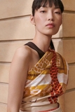 Khăn lụa HERMES vuông họa tiết
