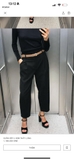 Quần baggy ZARA kèm belt