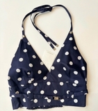 Áo MAJE navy cổ yếm chấm bi ( CÓ SET )