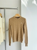 Áo len RALPH LAUREN trơn cổ tròn dài tay 4 màu
