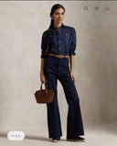 Sơ mi RALPH LAUREN linen 2025