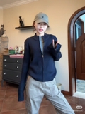 Áo khoác len RALPH LAUREN kéo khóa 3 màu