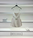 Váy 2 dây trắng ALEXIS ALETTA