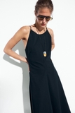 Váy MASSIMO DUTTI sát nách navy