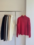 Áo len RALPH LAUREN halfzip cashmere 6 màu
