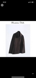 Áo len Massimo Dutti cổ đứng dây rút