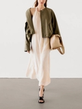 Áo khoác MASSIMO DUTTI cổ tròn