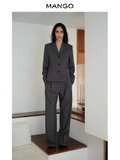 Blazer Mango 3 khuy ghi