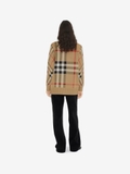 Cardigan BURBERRY kẻ đỏ