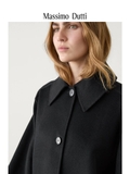 Áo dạ MASSIMO DUTTI đai tay, dài