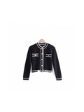 Cardigan KARL LAGERFELD 2 màu viền đen