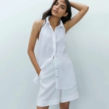 Áo sát nách MASSIMO DUTTI cột eo