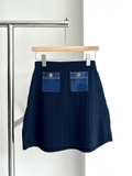 Chân váy SANDRO navy (có set)