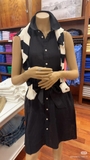 Váy RALPH LAUREN navy full bóc belt buộc