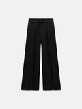 Quần ZARA vạt trước kèm belt