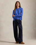 Cardigan RALPH LAUREN trơn len mỏng 6 màu
