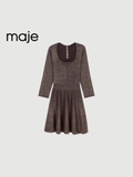 Váy MAJE nhũ vàng