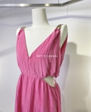 Váy MAJE 2 dây cut-out eo