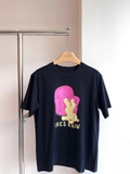 Tshirt MO&CO FREE KEIN đen họa tiết