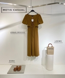 Váy URBAN REVIVIO nâu cut eo