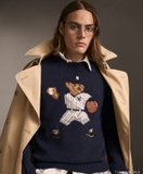 Áo len RALPH LAUREN gấu áo kẻ