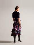 Váy TED BAKER thun cải chân hoa