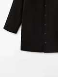Coat dạ MASSIMO DUTTI cài khuy