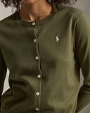 Cardigan RALPH LAUREN trơn len mỏng 6 màu