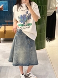 Tshirt LOEWE hoa xanh