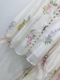 Set Zimmermann áo + chân váy hoa dài