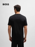 Tshirt HUGO BOSS đen logo cườm