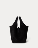 Túi giỏ RALPH LAUREN da lộn