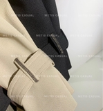 Trendcoat Brunello Cucinelli kèm belt