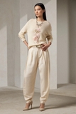 Áo len RALPH LAUREN gấu hồng khuyên tai