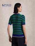 Áo len RALPH LAUREN kẻ cộc tay