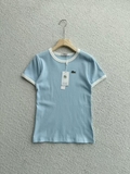 Áo LACOSTE cộc viền cổ 5 màu
