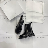 Boot Sandro họa tiết mũi