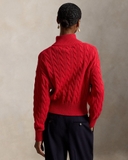 Áo len Half-Zip Cable Knit Sweater