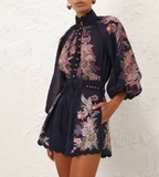 Quần sooc ZIMMERMANN navy (có set)