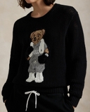 Áo len móc RALPH LAUREN gấu 2 màu