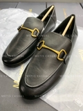 Loafer đen Massimo Dutti móc vàng