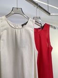 Váy MASSIMO DUTTI linen sát nách