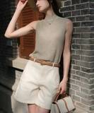 Quần Sooc Zara kem