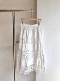 Chân váy RALPH LAUREN ren dập
