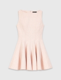 Váy MAJE sát nách hồng dáng xòe