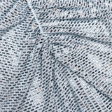 Váy SELF PORTRAIT 3 dây đá xanh