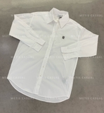 Sơ mi Sandro cổ đức logo ngực