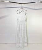 Váy MAJE 2 dây ren dập